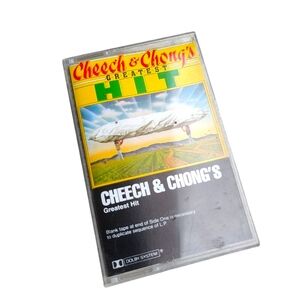 Cheech and Chong's Greatest Hit Cassette Dolby Burnout NSFW